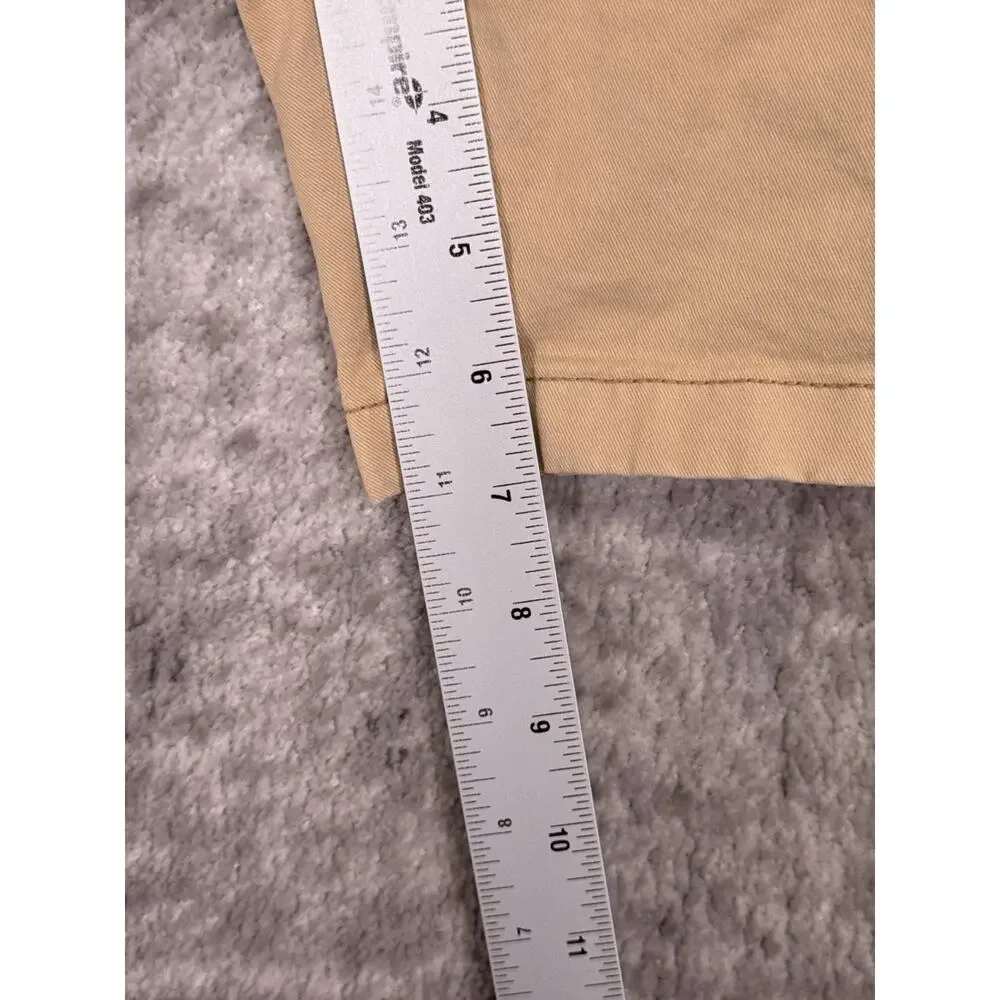 Flint and Tinder Shorts 32 Mens Khaki Chino Cotton Twill 7